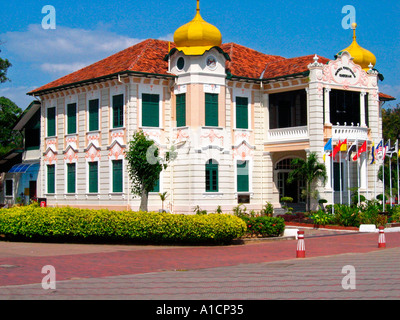 Proklamation der Unabhängigkeit Memorial ehemaligen Melaka Club Malacca Malaysia Stockfoto