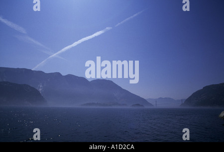 Lysefjord Stockfoto