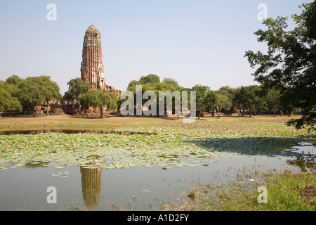 Tempel Wat Phra Ram, Ayuttaya historischen Park, Thailand Stockfoto