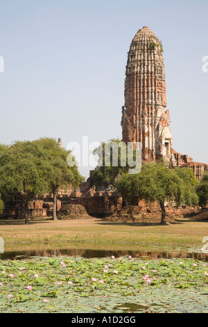 Tempel Wat Phra Ram, Ayuttaya historischen Park, Thailand Stockfoto