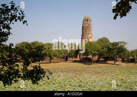 Tempel Wat Phra Ram, Ayuttaya historischen Park, Thailand Stockfoto