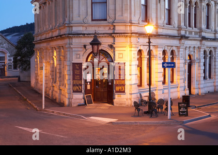 Historische Kriterium Hotel Oamaru Südinsel Neuseeland Stockfoto