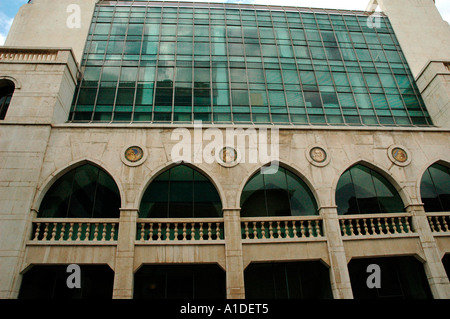 Alten Bauhaus-Stil Gebäude in Achad Haam Street Tel Aviv Israel Stockfoto