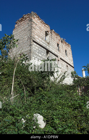 Die Ruine der Despot slawischen Festung In Melnik, Bulgarien Stockfoto