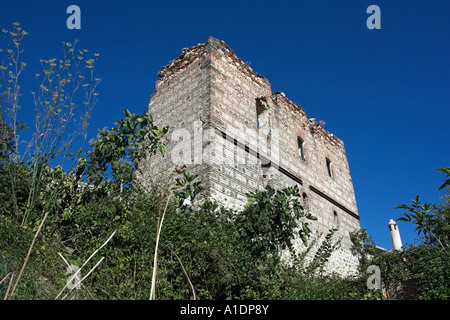 Die Ruine der Despot slawischen Festung In Melnik, Bulgarien Stockfoto