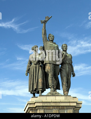 Denkmal der sowjetischen Armee In der sowjetischen Armee Park In Sofia, Bulgarien. Stockfoto