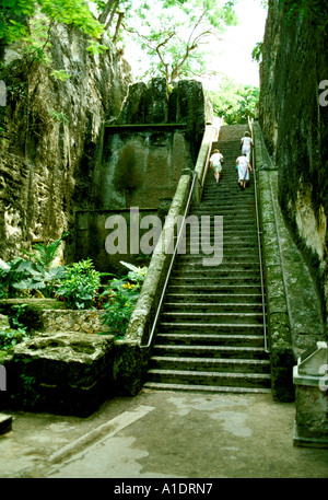 Bahamas Nassau Queens Stufen Treppe Stockfoto