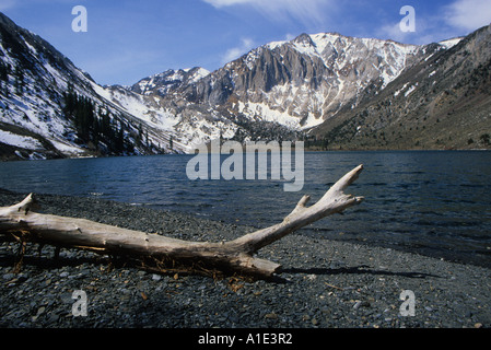 Convict Lake in der Nähe von Mammoth Lakes, Kalifornien, USA Stockfoto