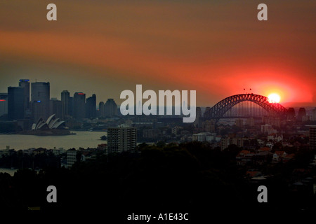 Klimawandels Sydney Australia Stockfoto