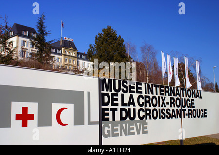 Museum des Roten Kreuzes und des Roten Halbmonds Genf Schweiz Stockfoto