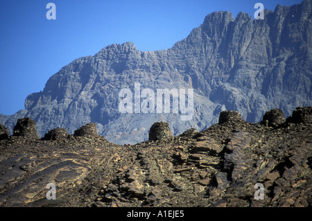 Fledermaus-Gräber datieren BC 3 Welterbe im Inneren Oman Stockfoto