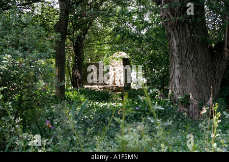 Geheimer Garten Stockfoto