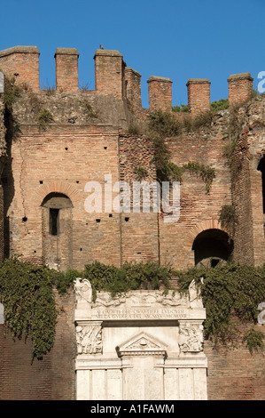 Antiken Porta Pinciana Tor in der Aurelianischen Mauer von Rom Italien Stockfoto