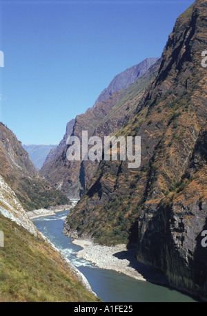 Yangzi Tiger Leaping Gorge in Yunnan China G Corrigan Stockfoto