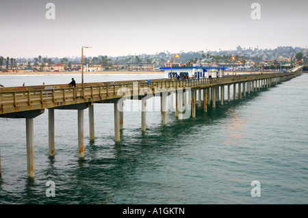 Ocean Beach Pier Ocean Beach San Diego County San Diego Kalifornien Vereinigte Staaten Stockfoto