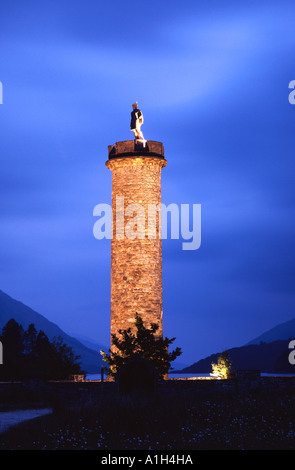 Glenfinnan Monument, Highlands, Schottland, Großbritannien Stockfoto