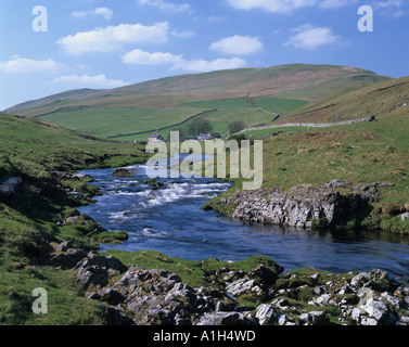 Der Fluß Coquet Tal in den Cheviot Hills - Northumberland National Park Stockfoto