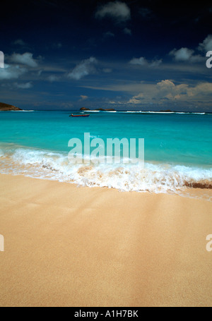 Saint Jean Strand St. Barths FWI Stockfoto