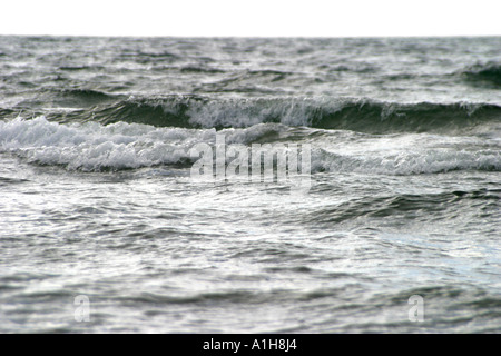 Sanfte Wellen am Meer Stockfoto