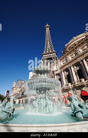 Paris Hotel in Las Vegas in Nevada und Casino Stockfoto