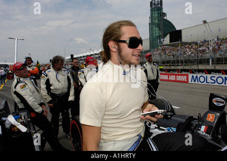 Nelson Philippe bereitet die Molson Grand Prix von Toronto 2006 Stockfoto