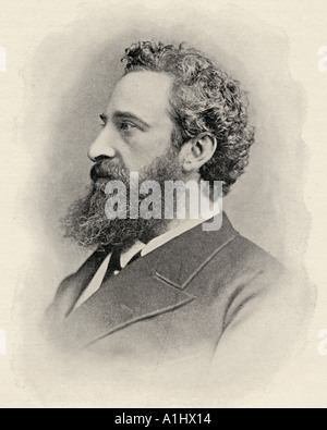 Edward Robert Lytton Bulwer, 1. Earl of Lytton, 1831 bis 1891.  Englischer Staatsmann und Dichter. Stockfoto