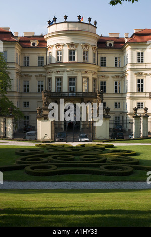 Deutsche Botschaft in Prag Stockfoto