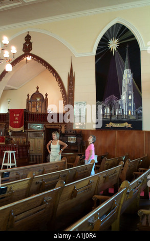 Karoo Stadt Aberdeen in der Nähe von Graaff Reinet Eastern Cape Südafrika RSA Niederländisch Reform Kirche Innenraum Stockfoto