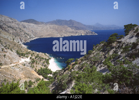 Griechischen Dodekanes Insel isoliert Karpathos Griechenland Stockfoto