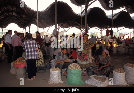 Gesamtansicht Chorsu Bazar Taschkent Usbekistan Stockfoto