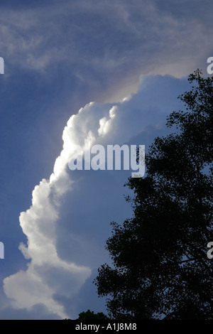 SSK76380 Natur stürmischen Wolken Pune, Maharashtra, Indien Stockfoto