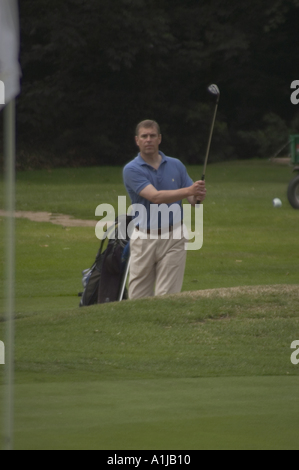 3368 Duke of York, Golf spielen Stockfoto