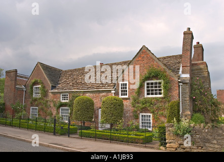 Shandy Hall die Heimat des Autors Laurence Sterne in Coxwold North Yorkshire UK Stockfoto