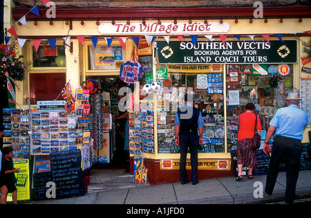 Neuheit-Shop Shanklin Isle Of Wight England Stockfoto