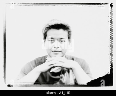 Porträt eines jungen Mannes Stockfoto