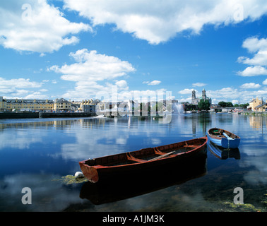 Athlone Fluss Shannon County Westmeath, Irland, irische im Landesinneren Stadt auf Irlands längster Fluss Stockfoto