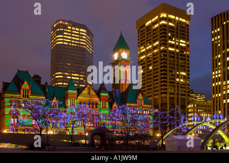 Altes Rathaus, Toronto Kanada Stockfoto