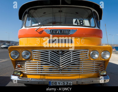 Lokalen Bus, Malta Stockfoto