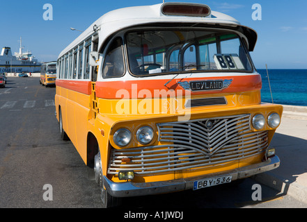 Lokalen Bus, Malta Stockfoto