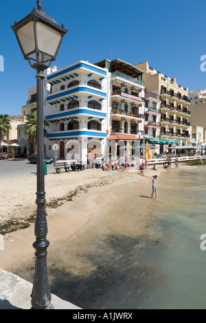 Meer und Strand in Xlendi, Gozo, Malta Stockfoto