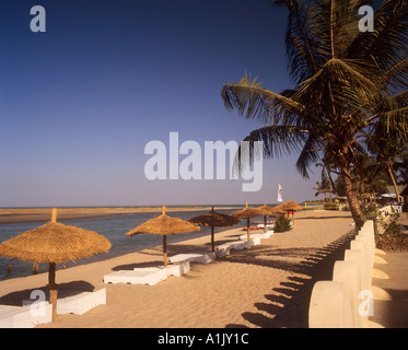 Palm Grove Beach Banjul (Gambia) Stockfoto