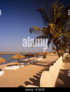 Palm Grove Beach Banjul (Gambia) Stockfoto