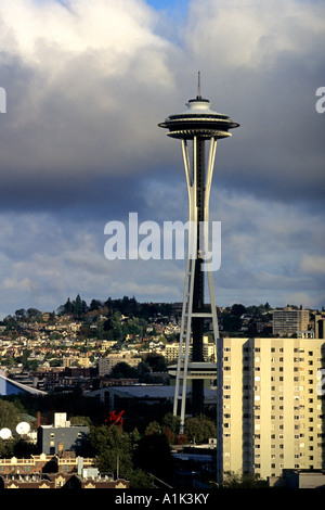 Die Space Needle in Seattle Washington entstand für die 1962 Welten Fair. Stockfoto