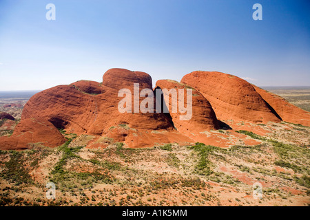 Kata Tjuta The Olgas Uluru Kata Tjuta National Park World Heritage Area Northern Territory Australien Antenne Stockfoto