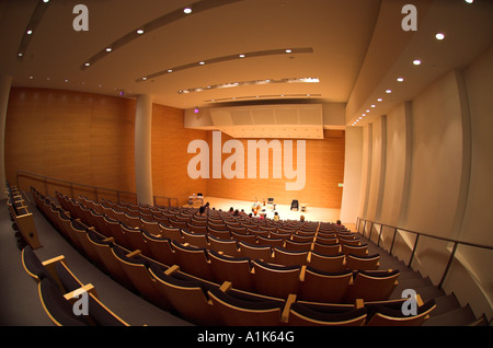Innenansicht des Auditoriums im J. Paul Getty Center, Los Angeles, Kalifornien Stockfoto