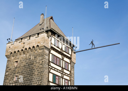 Die Schelztor Tor, Esslingen, Baden-Württemberg, Deutschland Stockfoto