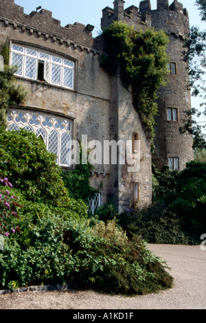 Malahide Castle in der Nähe von Dublin Irland Stockfoto