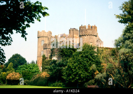 Malahide Castle in der Nähe von Dublin Irland Stockfoto