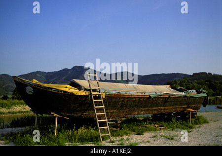 Flussschifffahrt Museum, Battaglia Terme, Venetien, Italien Stockfoto