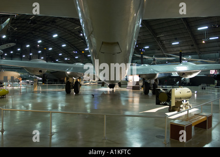 Flugzeuge im National Museum of the United States Air Force Stockfoto